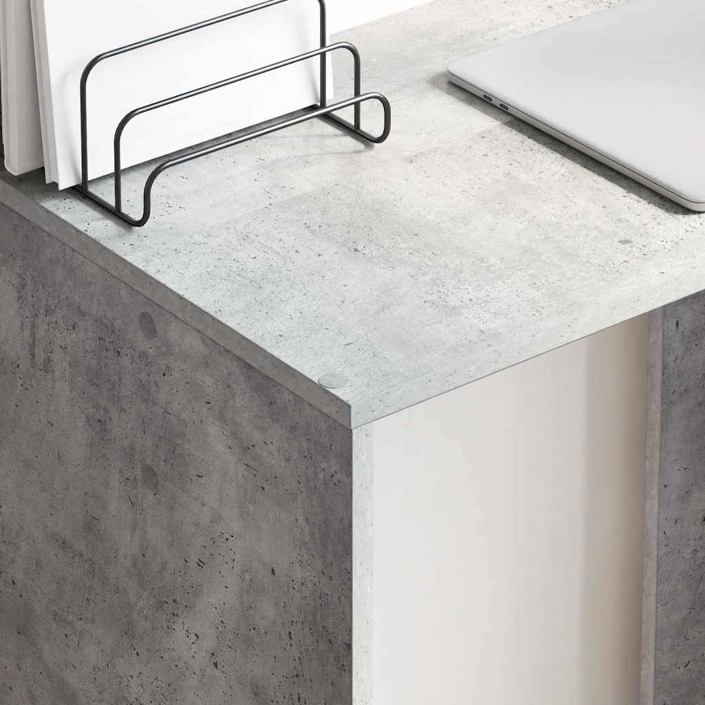 Schreibtisch Beton Grau Holzwerkstoff 78,5 x 37 x 154,5 cm