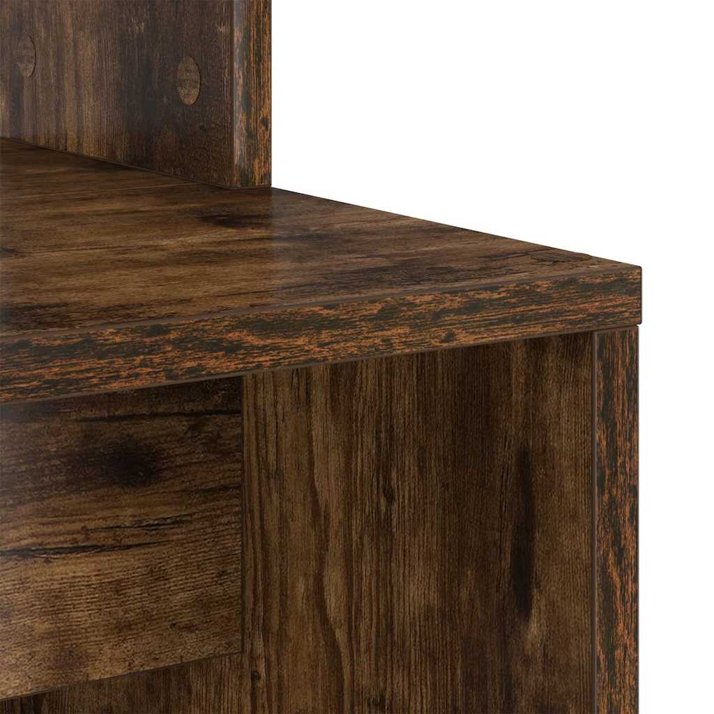 Schreibtisch Geräucherte Eiche Holzwerkstoff