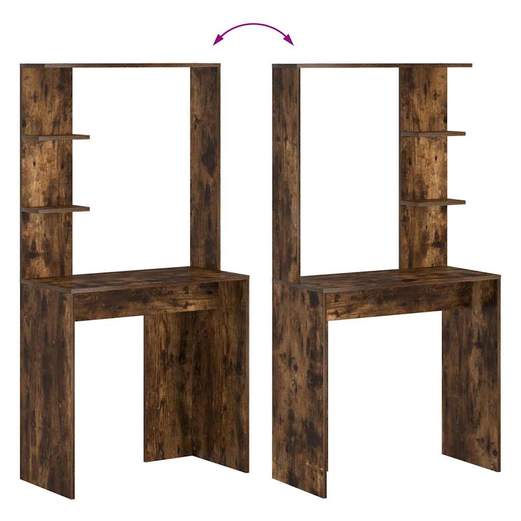 Schreibtisch Geräucherte Eiche Holzwerkstoff
