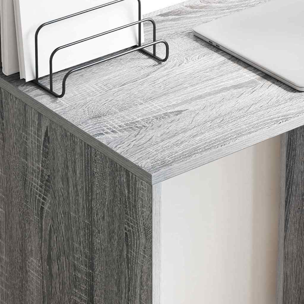 Schreibtisch Graues Sonoma Holzwerkstoff 78,5 x 37 x 154,5 cm