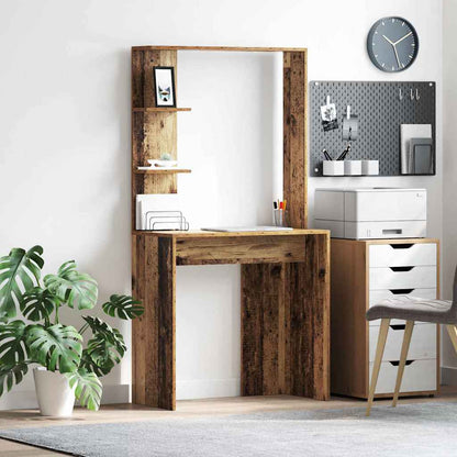 Schreibtisch Altholz Holzwerkstoff 78,5 x 37 x 154,5 cm