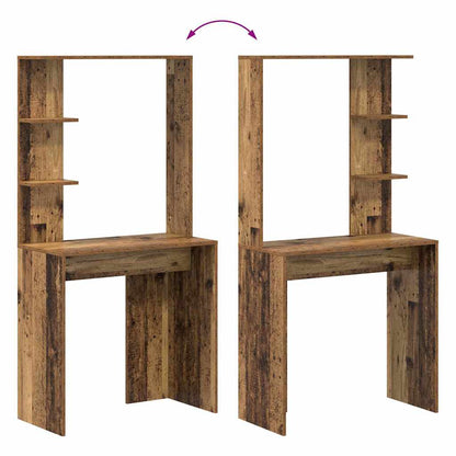 Schreibtisch Altholz Holzwerkstoff 78,5 x 37 x 154,5 cm