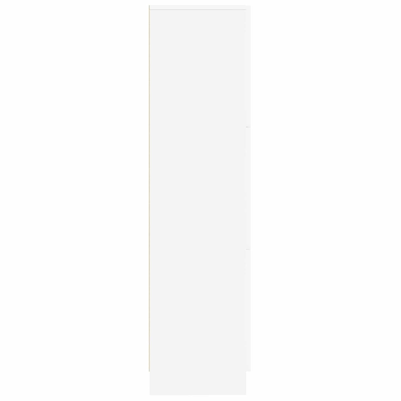 Highboard Weiß 31,5 x 32 x 122,5 cm