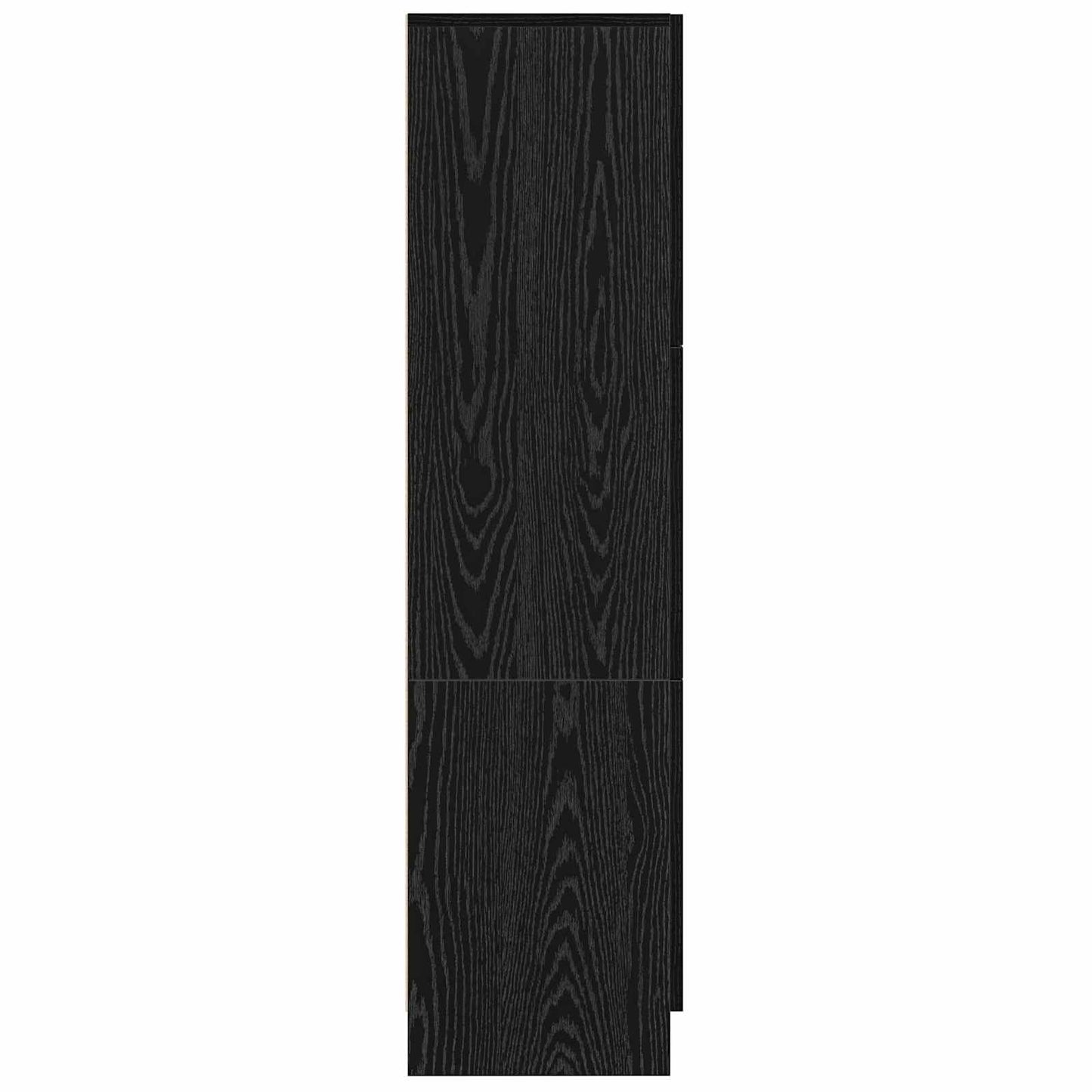 Highboard Schwarz Eichen-Optik 31,5 x 32 x 122,5 cm