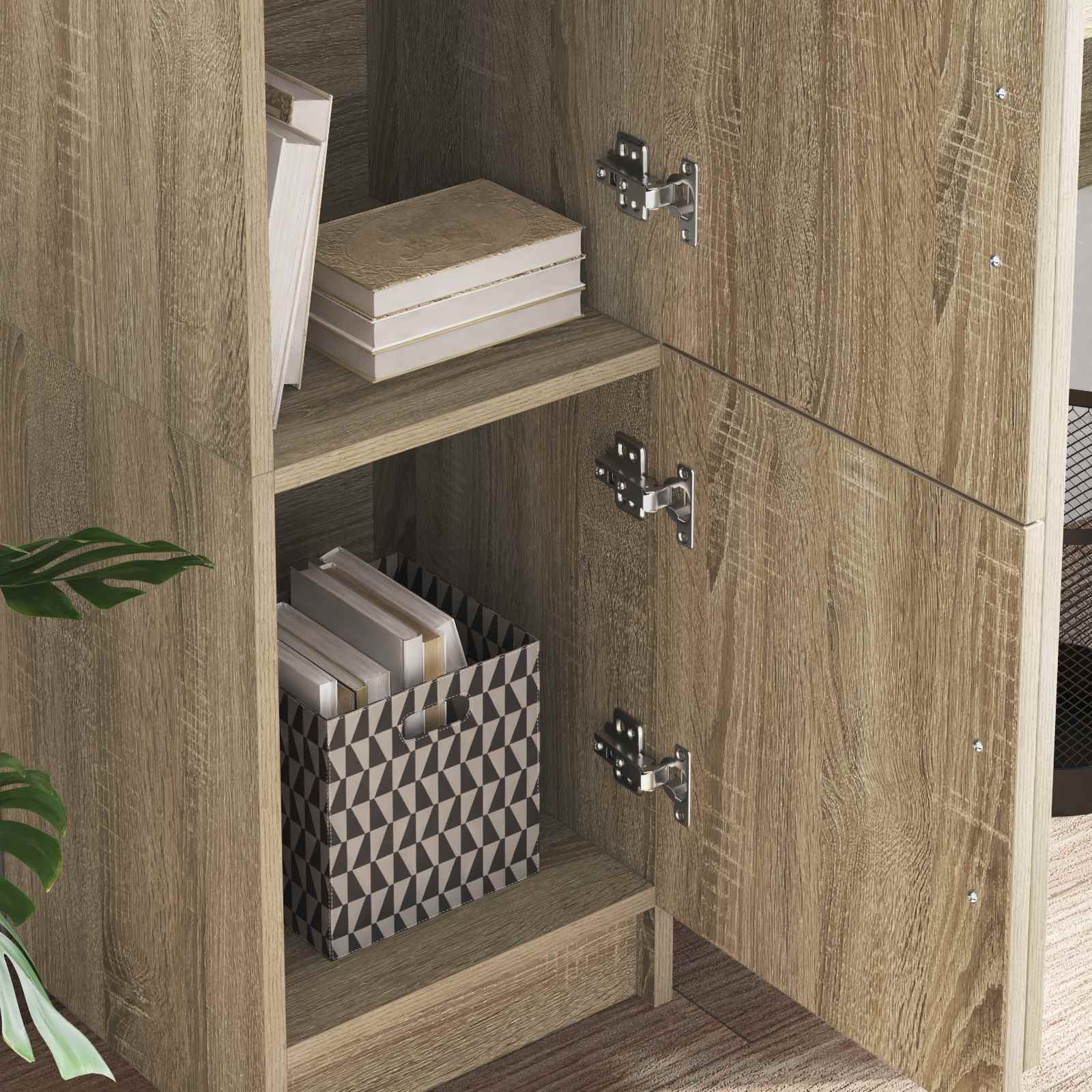 Highboard Sonoma-Eiche 31,5 x 32 x 122,5 cm