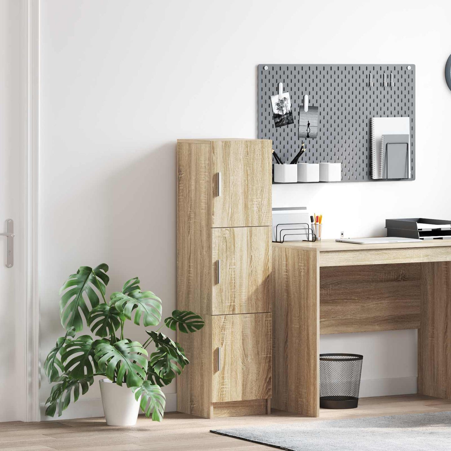 Highboard Sonoma-Eiche 31,5 x 32 x 122,5 cm