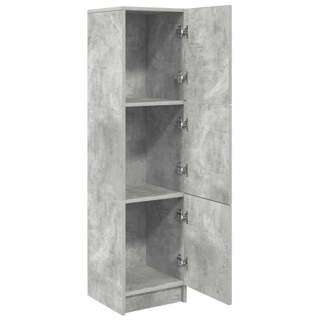 Highboard Beton Grau 31,5 x 32 x 122,5 cm