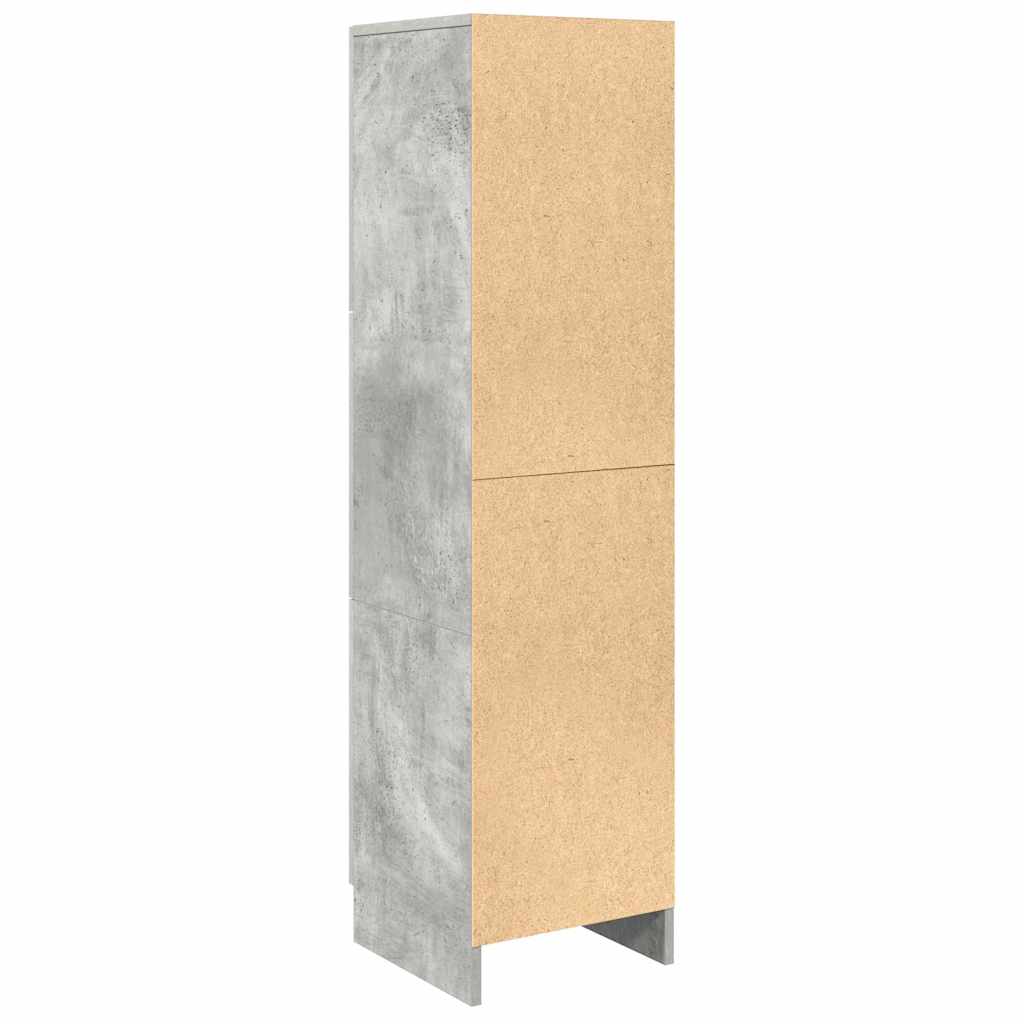 Highboard Beton Grau 31,5 x 32 x 122,5 cm
