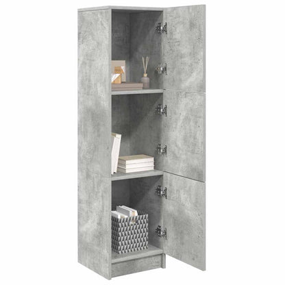 Highboard Beton Grau 31,5 x 32 x 122,5 cm