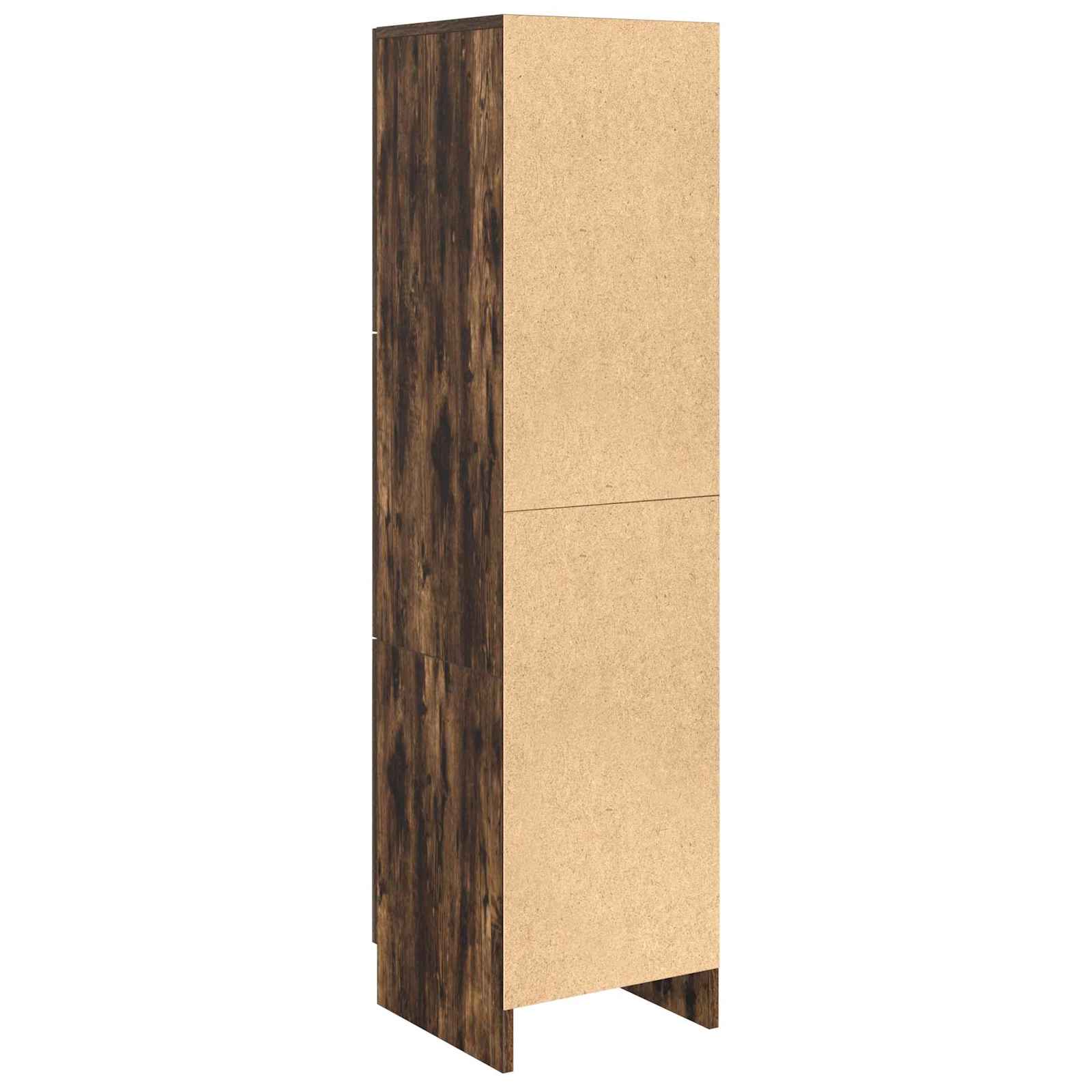 Highboard Geräucherte Eiche 31,5 x 32 x 122,5 cm