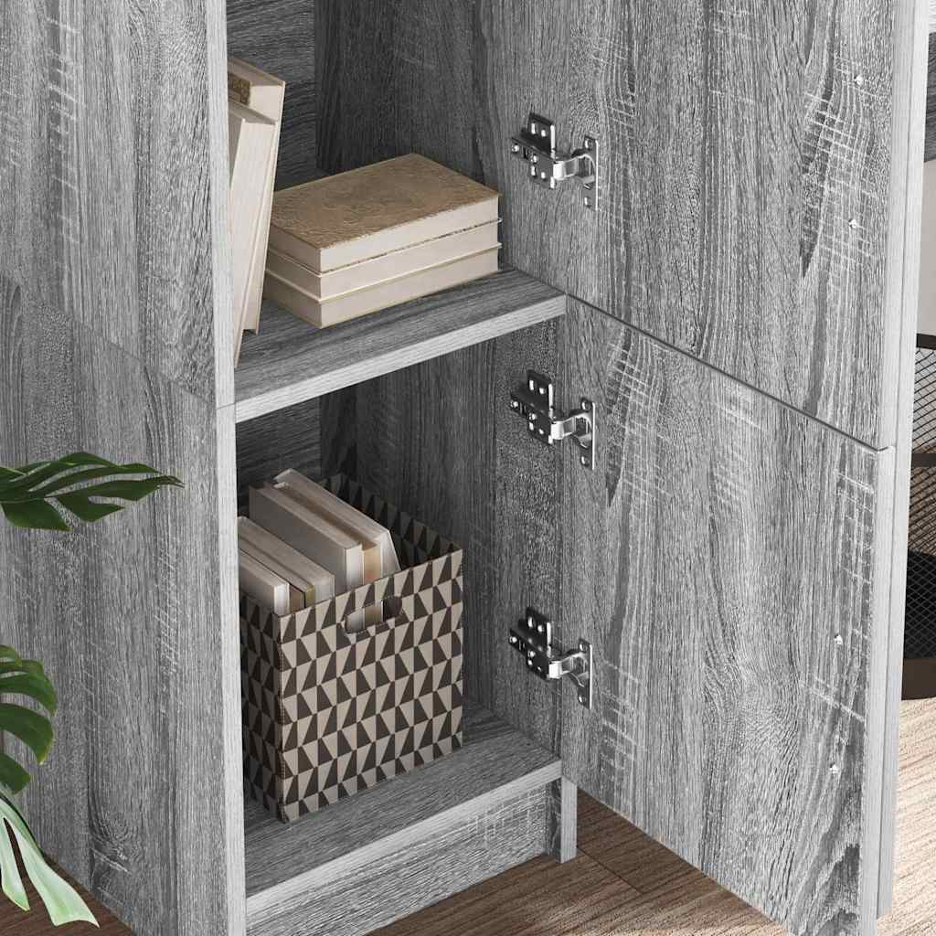 Highboard Graues Sonoma 31,5 x 32 x 122,5 cm