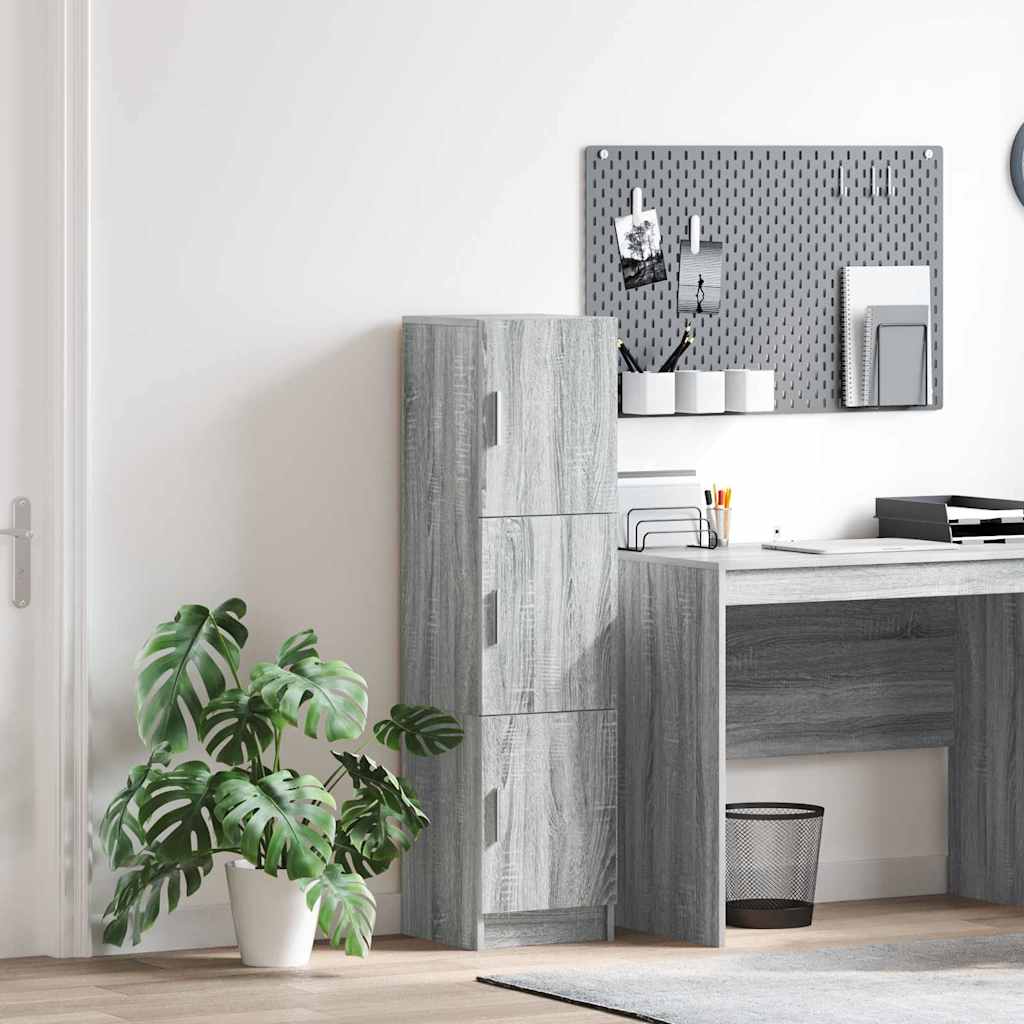 Highboard Graues Sonoma 31,5 x 32 x 122,5 cm