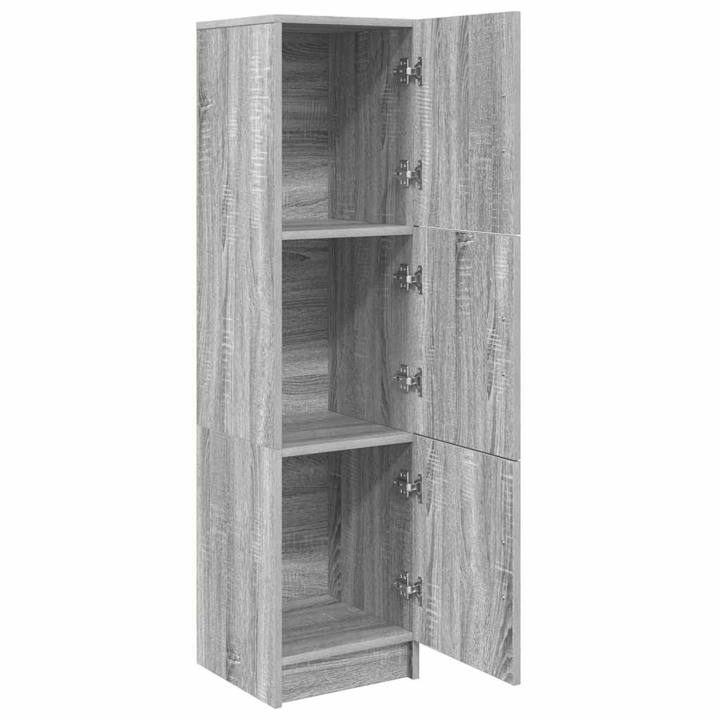 Highboard Graues Sonoma 31,5 x 32 x 122,5 cm