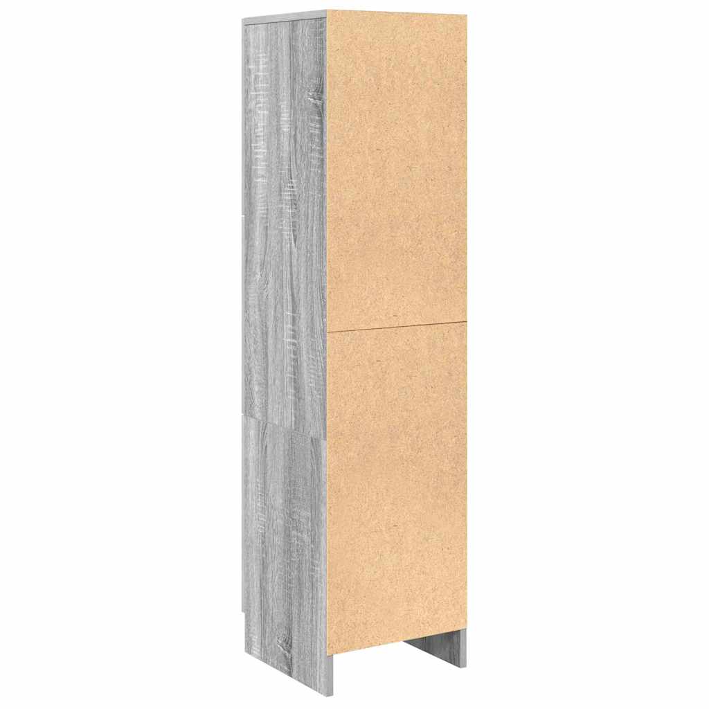 Highboard Graues Sonoma 31,5 x 32 x 122,5 cm