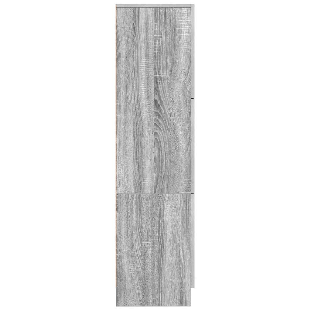 Highboard Graues Sonoma 31,5 x 32 x 122,5 cm