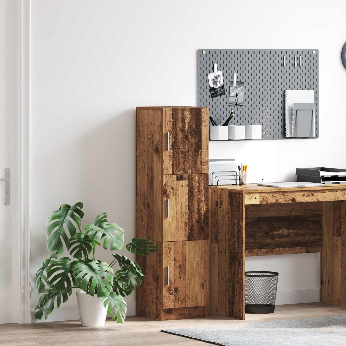 Highboard Altholz 31,5 x 32 x 122,5 cm
