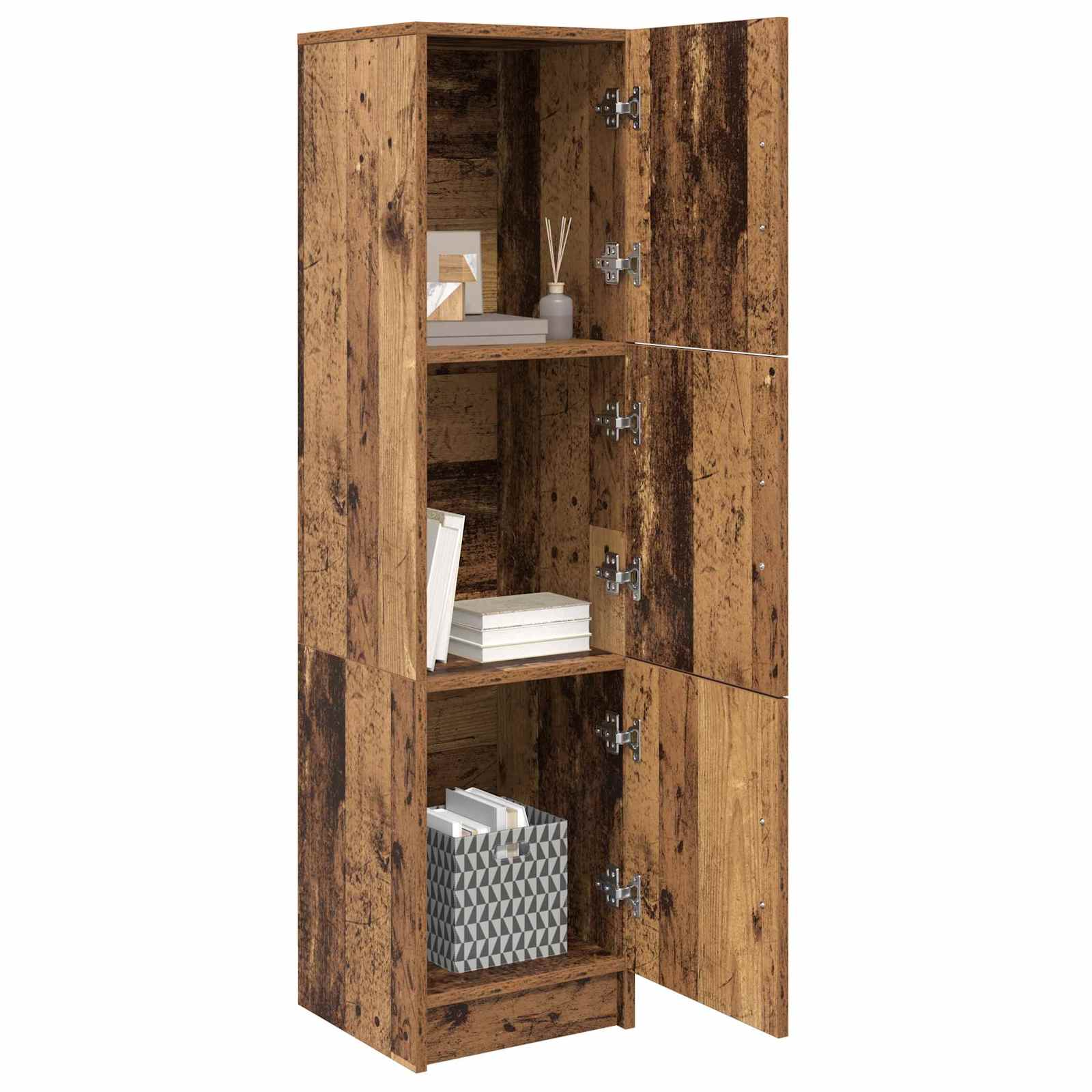 Highboard Altholz 31,5 x 32 x 122,5 cm