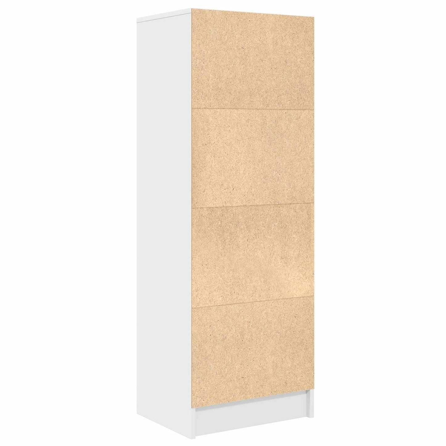 Highboard Weiß 45,5 x 34 x 127 cm