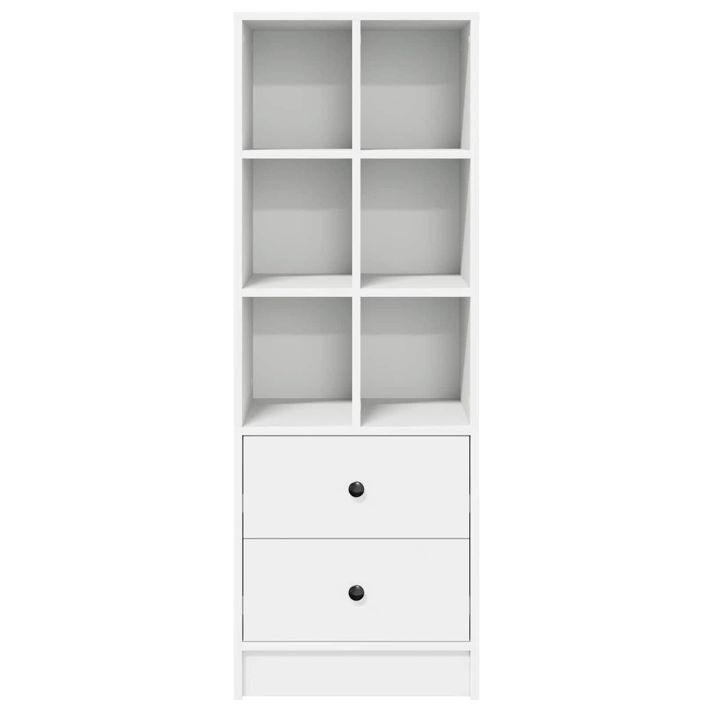 Highboard Weiß 45,5 x 34 x 127 cm