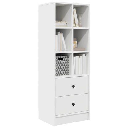 Highboard Weiß 45,5 x 34 x 127 cm