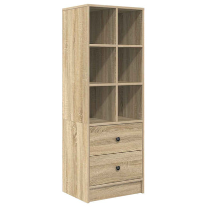 Highboard mit Schubladen Sonoma-Eiche 45,5 x 34 x 127 cm