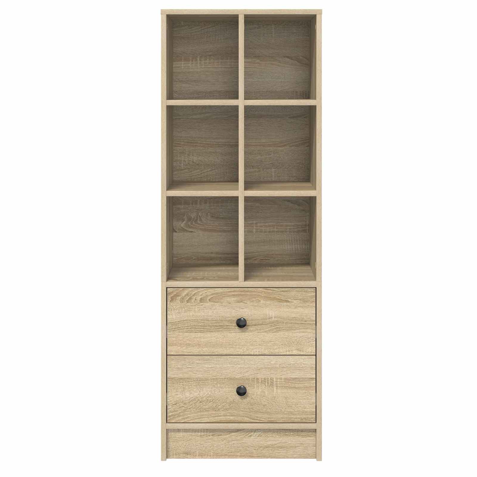 Highboard mit Schubladen Sonoma-Eiche 45,5 x 34 x 127 cm