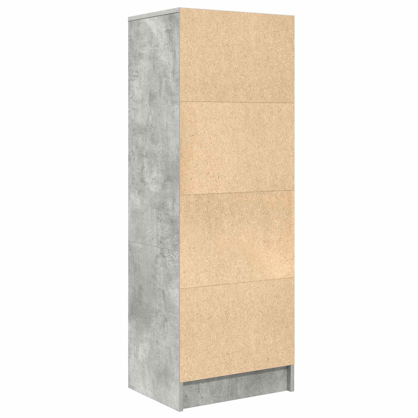 Highboard mit Schubladen Beton Grau 45,5 x 34 x 127 cm