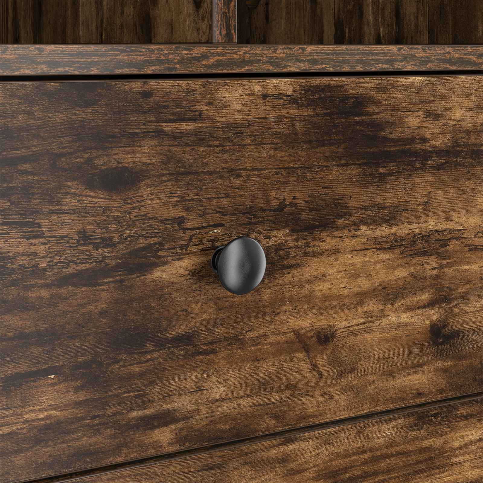 Highboard mit Schubladen Geräucherte Eiche 45,5 x 34 x 127 cm