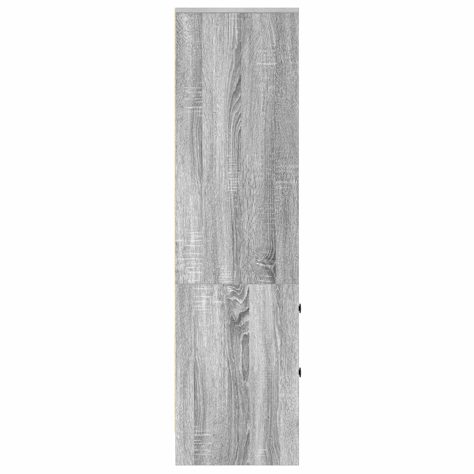 Highboard mit Schubladen Graues Sonoma 45,5 x 34 x 127 cm