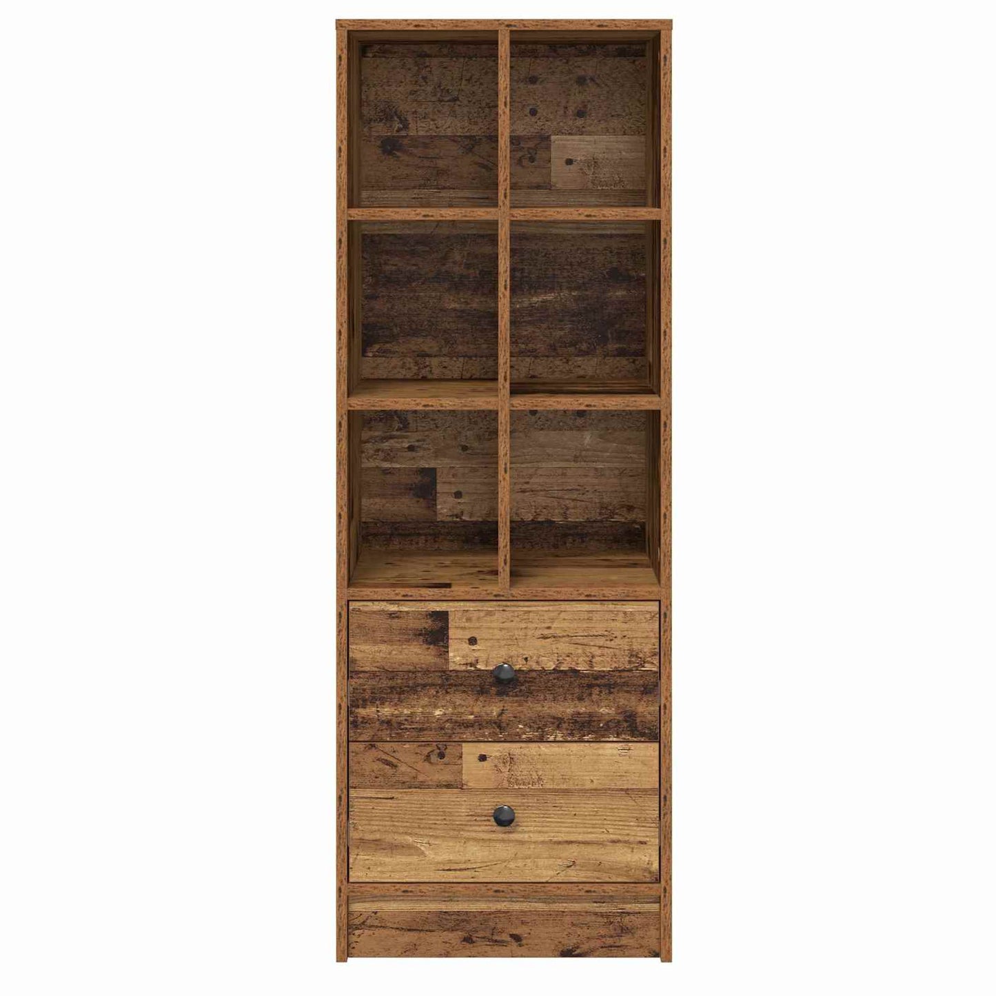 Highboard mit Schubladen Altholz 45,5 x 34 x 127 cm