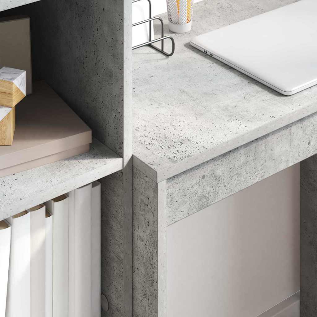 Schreibtisch Beton Grau 70 x 40 x 76 cm