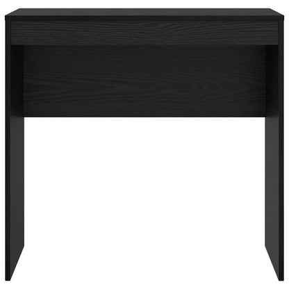 Schreibtisch Schwarz Eichen-Optik 80 x 40 x 76 cm