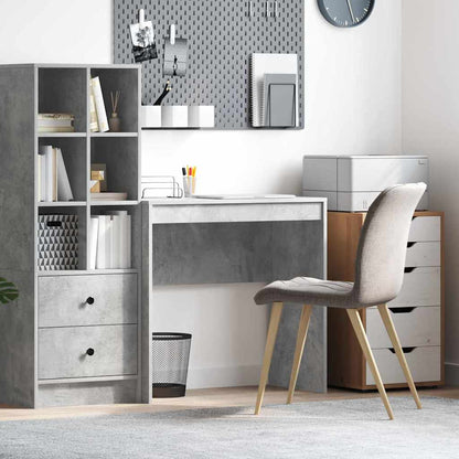 Schreibtisch Beton Grau 80 x 40 x 76 cm