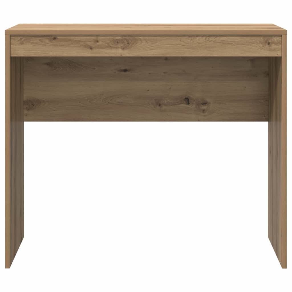Schreibtisch Eiche handwerklich 90 x 40 x 76 cm Holzwerkstoff