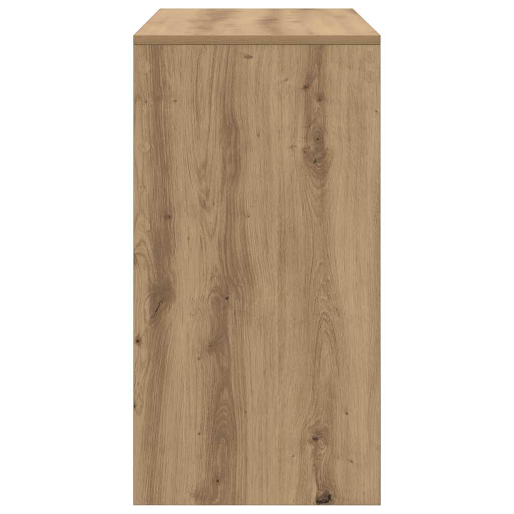 Schreibtisch Eiche handwerklich 90 x 40 x 76 cm Holzwerkstoff