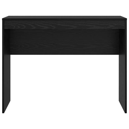 Schreibtisch Schwarz Eichen-Optik 100 x 40 x 76 cm