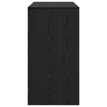 Schreibtisch Schwarz Eichen-Optik 100 x 40 x 76 cm