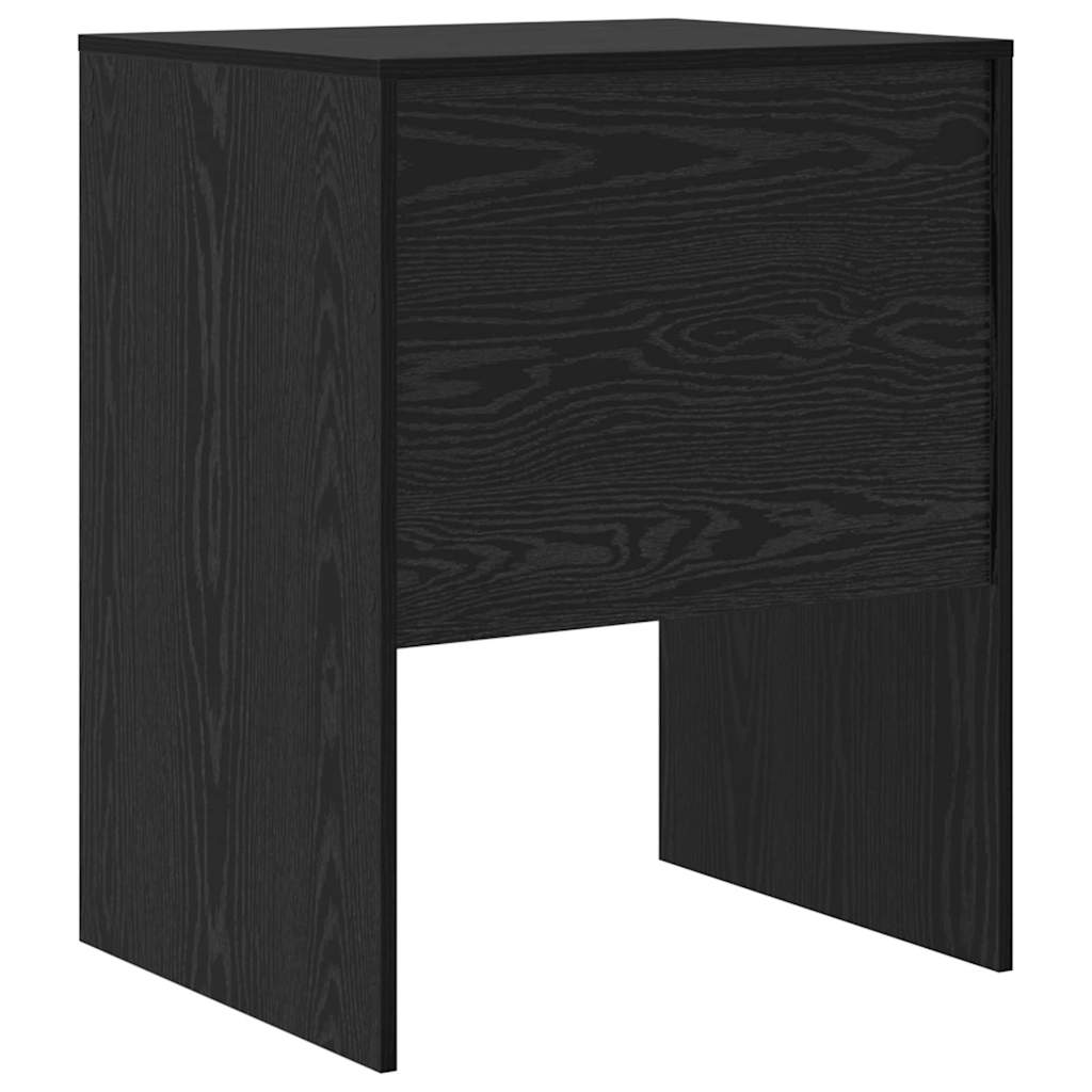 Schreibtisch Schwarz Eichen-Optik 60 x 50 x 76 cm