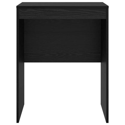 Schreibtisch Schwarz Eichen-Optik 60 x 50 x 76 cm