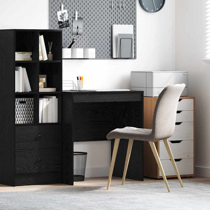 Schreibtisch Schwarz Eichen-Optik 70 x 50 x 76 cm