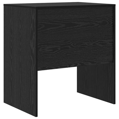 Schreibtisch Schwarz Eichen-Optik 70 x 50 x 76 cm