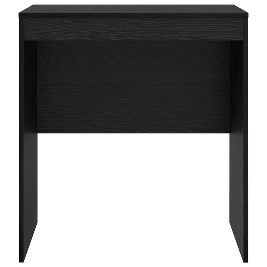Schreibtisch Schwarz Eichen-Optik 70 x 50 x 76 cm
