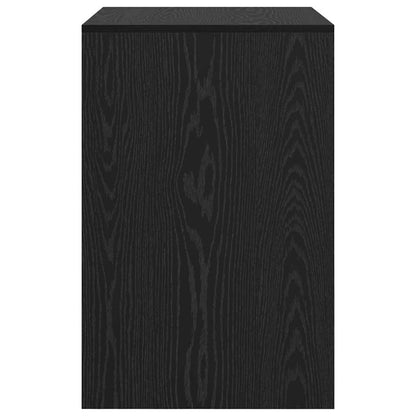 Schreibtisch Schwarz Eichen-Optik 70 x 50 x 76 cm