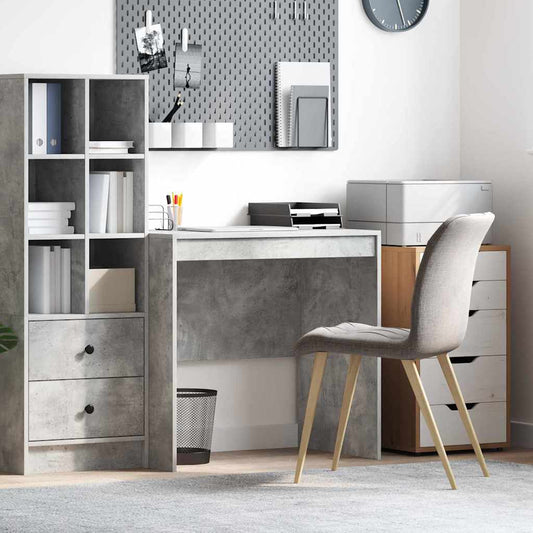 Schreibtisch Sonstiges Betongrau 80 x 50 x 76 cm Holzwerkstoff