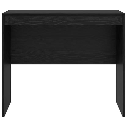Schreibtisch Schwarz Eichen-Optik 90 x 50 x 76 cm