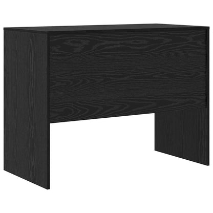 Schreibtisch Schwarz Eichen-Optik 100 x 50 x 76 cm