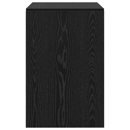 Schreibtisch Schwarz Eichen-Optik 100 x 50 x 76 cm