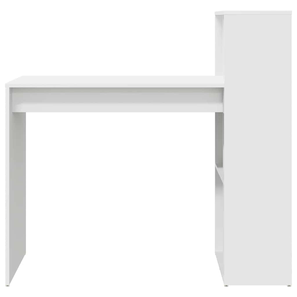 Schreibtisch Weiß Holzwerkstoff 108 x 55 x 103.5 cm