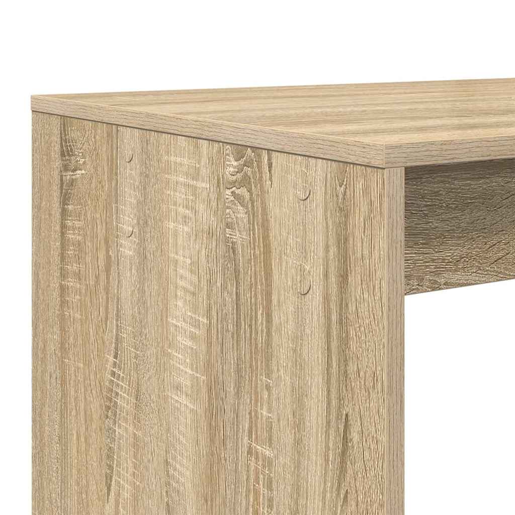 Schreibtisch Sonoma-Eiche Holzwerkstoff 108 x 55 x 103.5 cm