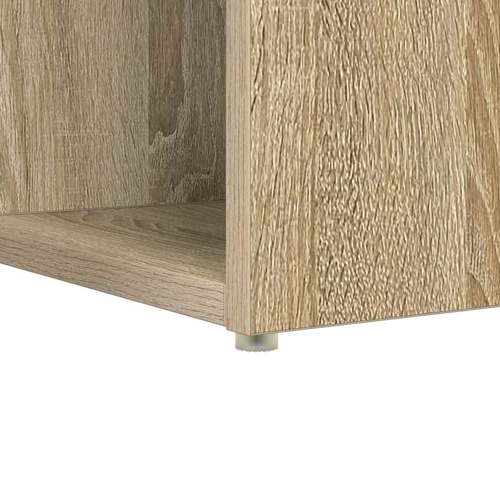 Schreibtisch Sonoma-Eiche Holzwerkstoff 108 x 55 x 103.5 cm
